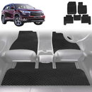 6D Diamond Car Floor Mats for Toyota Kluger 2014 - 2020 (XU50) - Custom-Fit Carpet Liner-5
