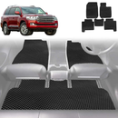 6D Diamond Car Floor Mats for Toyota LandCruiser 200 2012 - 2021 (Sahara) - Custom-Fit Carpet Liner-5