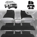 6D Diamond Car Floor Mats for Ford Everest 2022 - Current UA - Custom-Fit Carpet Liner-23