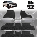 6D Diamond Car Floor Mats for Kia Sorento 2021 - Current (MQ4) - Custom-Fit Carpet Liner-7