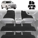 6D Diamond Car Floor Mats for Mitsubishi Outlander 2018 - 2021 (ZJ/ZK/ZL) - Custom-Fit Carpet Liner-21