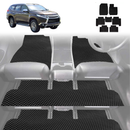 6D Diamond Car Floor Mats for Mitsubishi Pajero Sport 2015 - Current (KR/KS/QE/QF) - Custom-Fit Carpet Liner-23