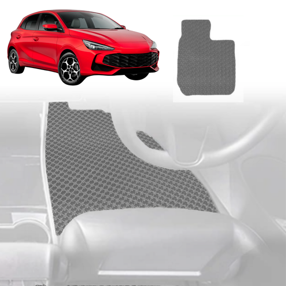 6D Diamond Car Floor Mats for MG 3 2024 - Current (Hybrid+) - Custom-Fit Carpet Liner
