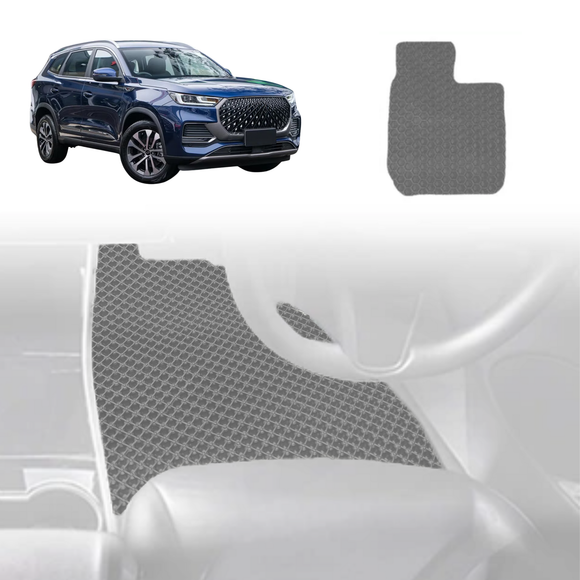 6D Diamond Car Floor Mats for Chery Tiggo 8 Pro Max 2024 - Current (T31) Elite, Urban, Ultimate - Custom-Fit Carpet Liner