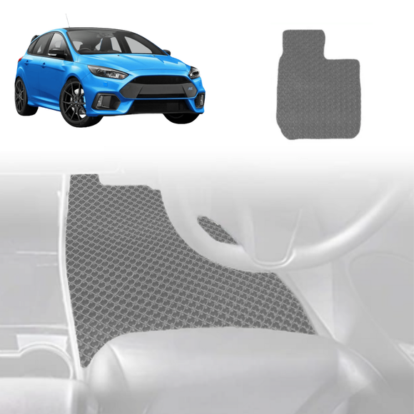 6D Diamond Car Floor Mats for Ford Focus 2011 - 2018 LS, LW,LW MKII, LZ - Custom-Fit Carpet Liner
