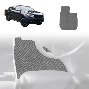 6D Diamond Car Floor Mats for Ford Ranger 2022 - Current PX Mk3 - Custom-Fit Carpet Liner - 0