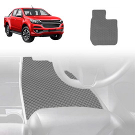 6D Diamond Car Floor Mats for Holden Colorado Ute Dual Cab 2012 - 2020 VE, VF - Custom-Fit Carpet Liner - 0