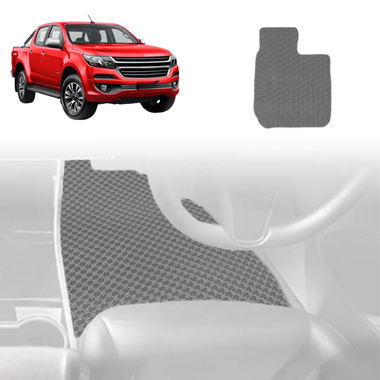 6D Diamond Car Floor Mats for Holden Colorado Ute Dual Cab 2012 - 2020 VE, VF - Custom-Fit Carpet Liner - 0