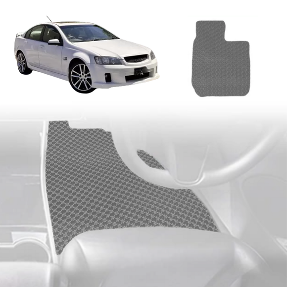6D Diamond Car Floor Mats for Holden Commodore 2007 - 2013 (VE) - Custom-Fit Carpet Liner
