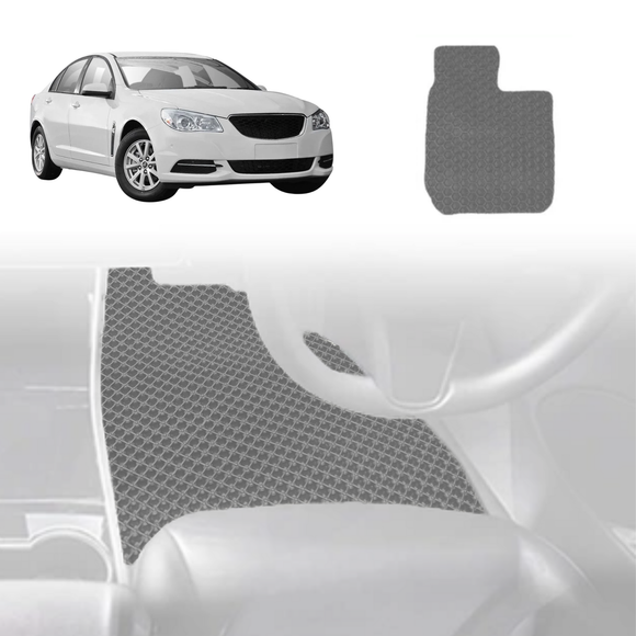 6D Diamond Car Floor Mats for Holden Commodore 2013 - 2017 (VF) - Custom-Fit Carpet Liner