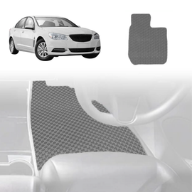 6D Diamond Car Floor Mats for Holden Commodore 2013 - 2017 (VF) - Custom-Fit Carpet Liner - 0