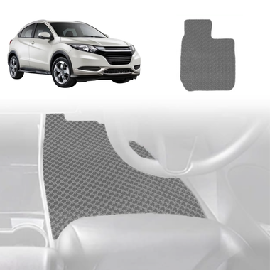 6D Diamond Car Floor Mats for Honda HR-V 2015 - 2021 (RU) - Custom-Fit Carpet Liner - 0