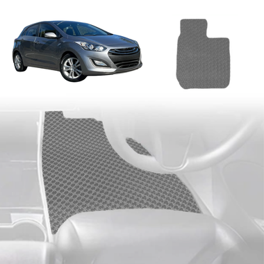 6D Diamond Car Floor Mats for Hyundai i30 2012 - 2016 (GD) - Custom-Fit Carpet Liner - 0
