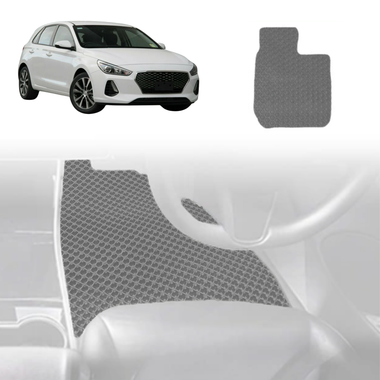6D Diamond Car Floor Mats for Hyundai i30 2017 - 2021 (PD Hatch/Fastback) - Custom-Fit Carpet Liner - 0