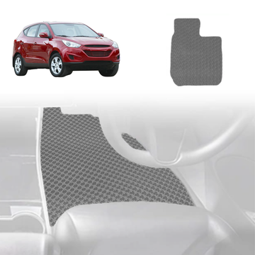 6D Diamond Car Floor Mats for Hyundai iX35 2010 - 2015 (LM) - Custom-Fit Carpet Liner - 0