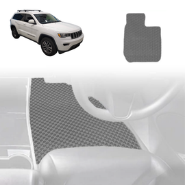 6D Diamond Car Floor Mats for Jeep Grand Cherokee 2011 - 2021 (WK) - Custom-Fit Carpet Liner - 0