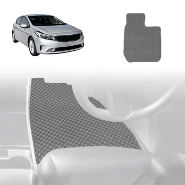 6D Diamond Car Floor Mats for Kia Cerato 2013 - 2018 (YD) - Custom-Fit Carpet Liner - 0