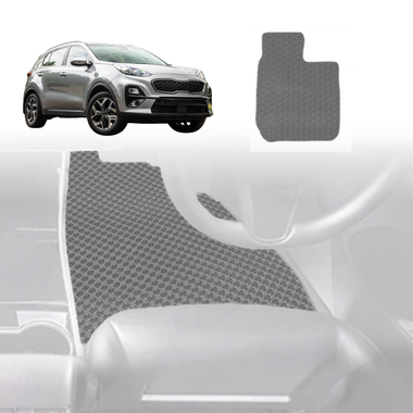 6D Diamond Car Floor Mats for Kia Sportage 2016 - 2021 (QL) - Custom-Fit Carpet Liner - 0