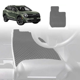 6D Diamond Car Floor Mats for Kia Sportage 2021 - Current (NQ5) - Custom-Fit Carpet Liner - 0