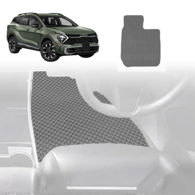 6D Diamond Car Floor Mats for Kia Sportage 2021 - Current (NQ5) - Custom-Fit Carpet Liner - 0