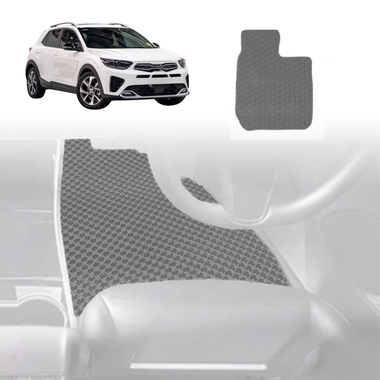 6D Diamond Car Floor Mats for Kia Stonic 2021 - Current YB - Custom-Fit Carpet Liner - 0