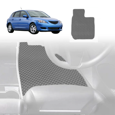 6D Diamond Car Floor Mats for Mazda 3 2004 - 2009 BK - Custom-Fit Carpet Liner - 0
