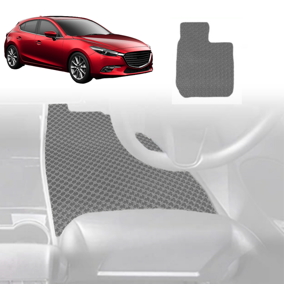 6D Diamond Car Floor Mats for Mazda 3 2014 - 2018 (BM BN) - Custom-Fit Carpet Liner