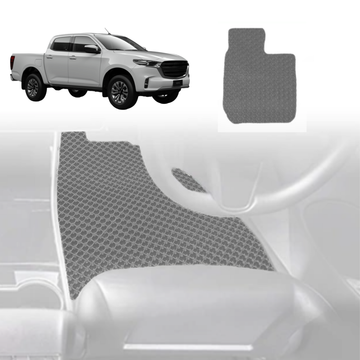 6D Diamond Car Floor Mats for Mazda BT-50 Dual Cab 2020 - 2024 (TF) - Custom-Fit Carpet Liner - 0
