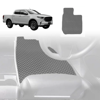 6D Diamond Car Floor Mats for Mazda BT-50 Dual Cab 2020 - 2024 (TF) - Custom-Fit Carpet Liner - 0