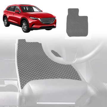 6D Diamond Car Floor Mats for Mazda CX-9 2016 - Current (TC) - Custom-Fit Carpet Liner - 0