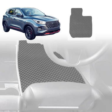6D Diamond Car Floor Mats for Chery Tiggo 4 2025 - Current - Custom-Fit Carpet Liner - 0