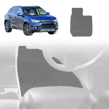 6D Diamond Car Floor Mats for Mitsubishi ASX 2010 - Current (GA) - Custom-Fit Carpet Liner - 0