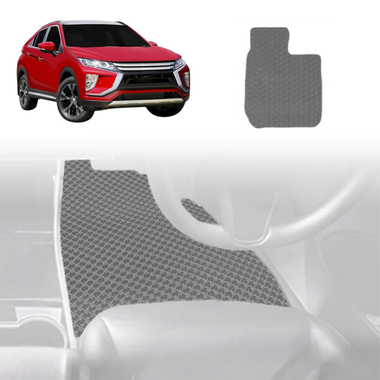 6D Diamond Car Floor Mats for Mitsubishi Eclipse Cross 2017 - Current YA - Custom-Fit Carpet Liner - 0