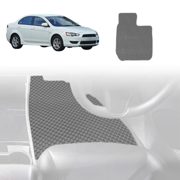 6D Diamond Car Floor Mats for Mitsubishi Lancer 2007 - 2017 Auto (CJ) - Custom-Fit Carpet Liner - 0