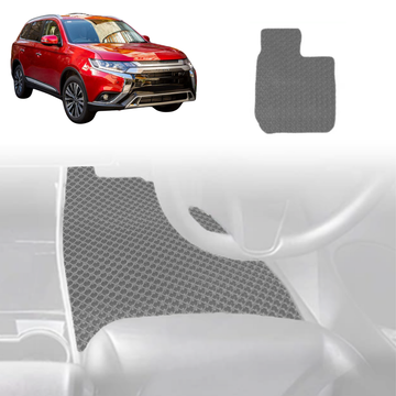 6D Diamond Car Floor Mats for Mitsubishi Outlander 2012 - 2018 (ZJ/ZK/ZL) - Custom-Fit Carpet Liner - 0