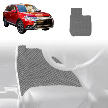 6D Diamond Car Floor Mats for Mitsubishi Outlander 2012 - 2018 (ZJ/ZK/ZL) - Custom-Fit Carpet Liner - 0