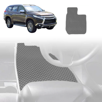 6D Diamond Car Floor Mats for Mitsubishi Pajero Sport 2015 - Current (KR/KS/QE/QF) - Custom-Fit Carpet Liner - 0
