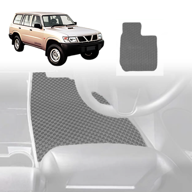 6D Diamond Car Floor Mats for Nissan Patrol Y61 1997 - 2016 SUV (Y61/GU) - Custom-Fit Carpet Liner - 0