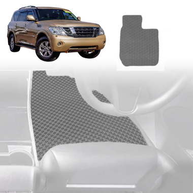 6D Diamond Car Floor Mats for Nissan Patrol Y62 2013 - Current (Y62) - Custom-Fit Carpet Liner - 0