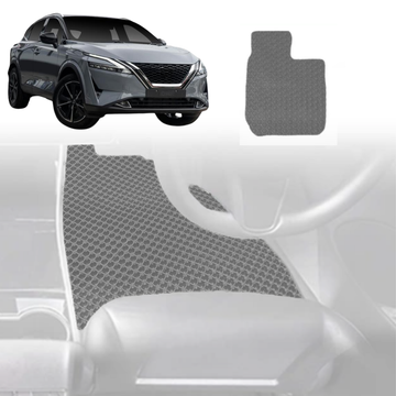 6D Diamond Car Floor Mats for Nissan QASHQAI 2022 - Current (J12) - Custom-Fit Carpet Liner - 0