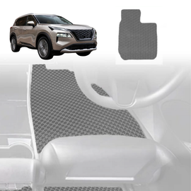 6D Diamond Car Floor Mats for Nissan X-TRAIL 2022 - Current (T33) - Custom-Fit Carpet Liner - 0