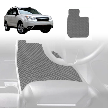 6D Diamond Car Floor Mats for Subaru Forester 2013 - 2018 (SJ) - Custom-Fit Carpet Liner - 0