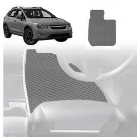 6D Diamond Car Floor Mats for Subaru XV 2012 - 2017 (GP) - Custom-Fit Carpet Liner - 0