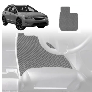 6D Diamond Car Floor Mats for Subaru XV 2012 - 2017 (GP) - Custom-Fit Carpet Liner - 0