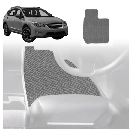 6D Diamond Car Floor Mats for Subaru XV 2012 - 2017 (GP) - Custom-Fit Carpet Liner - 0