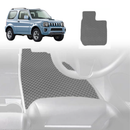 6D Diamond Car Floor Mats for Suzuki Jimny 2018 - Current Auto - Custom-Fit Carpet Liner-2