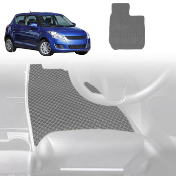 6D Diamond Car Floor Mats for Suzuki Swift 2011 - 2017 (FZ) - Custom-Fit Carpet Liner - 0