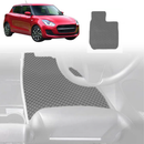 6D Diamond Car Floor Mats for Suzuki Swift 2017 - 2024 (FZ, AZ) - Custom-Fit Carpet Liner-2