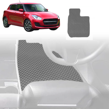 6D Diamond Car Floor Mats for Suzuki Swift 2017 - 2024 (FZ, AZ) - Custom-Fit Carpet Liner - 0