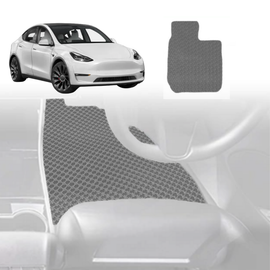6D Diamond Car Floor Mats for Tesla Model Y 2022 - Current - Custom-Fit Carpet Liner - 0